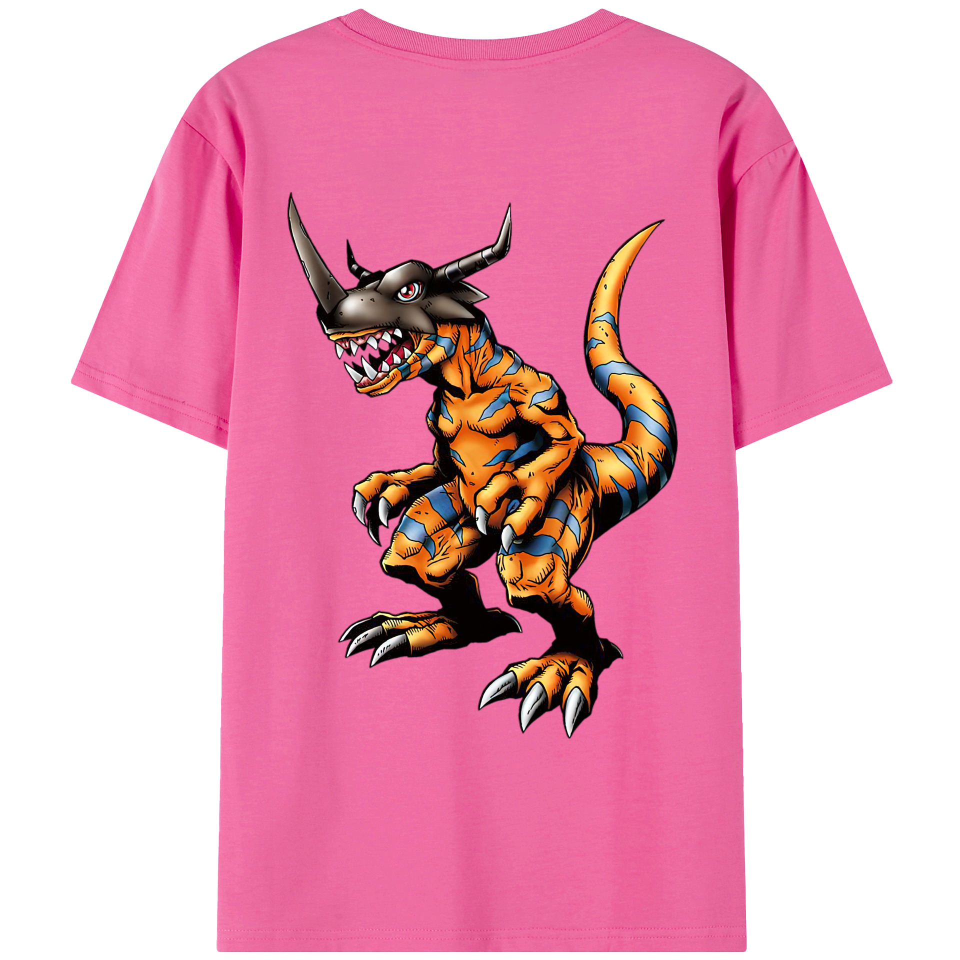 （画像用） Digimon デジタルモンスター/デジモン レディース半袖Tシャツ(バックプリント)